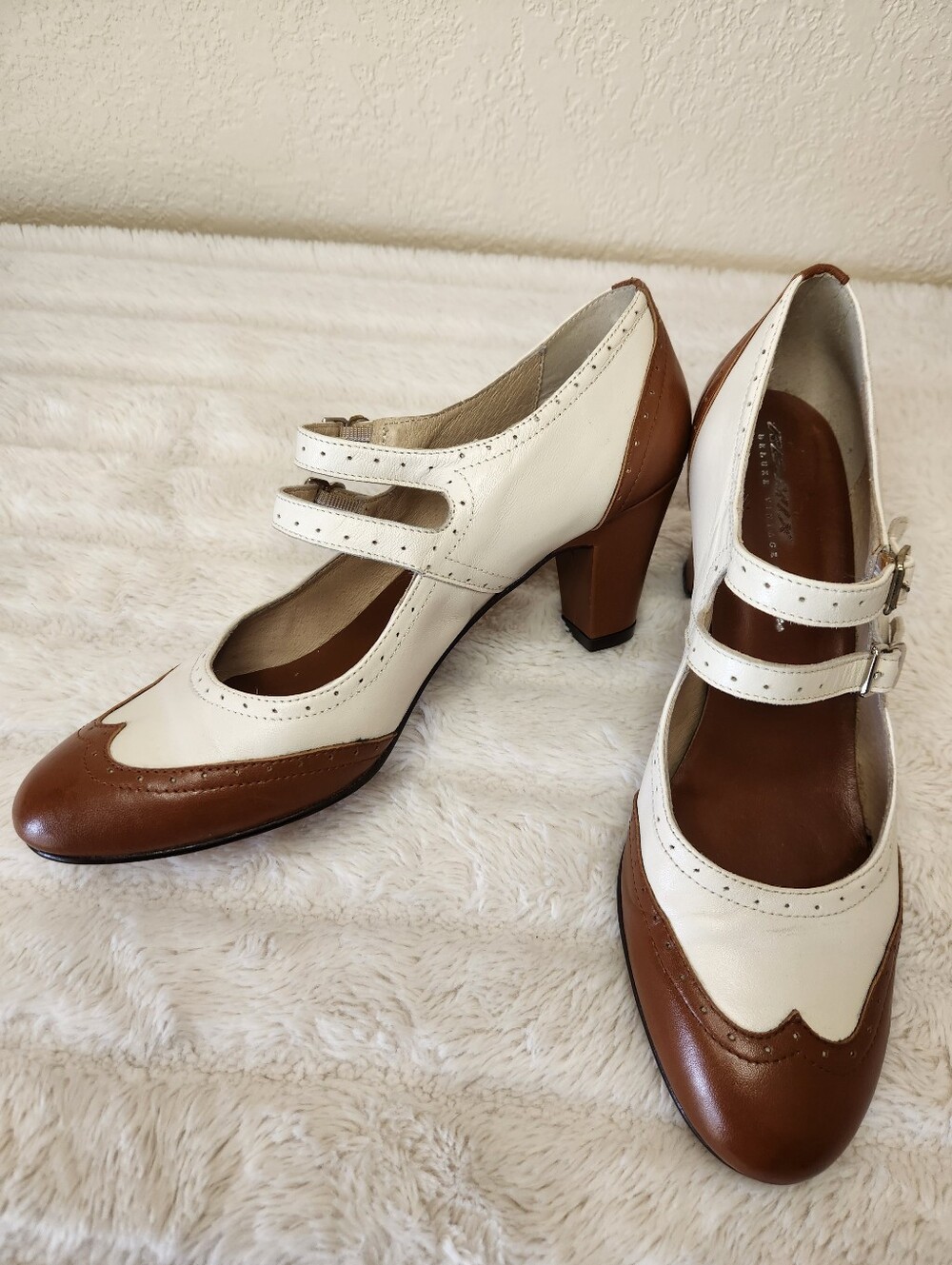 Re-Mix Classic Vintage Leather Women's Footwear-Millie - Picture 3 of 14